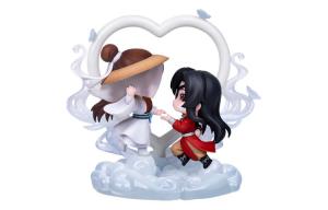 Фигурки чиби Xie Lian Heaven Official's Blessing и Hua Cheng, Ningguang's Journey To The Moon 7,8 см QINGCANG