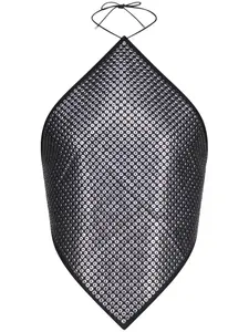 Джинсовый топ Ludovic De Saint Sernin, черный