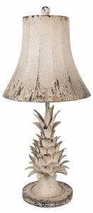 Настольная лампа Clayre & Eef Yui, бежевый - металл - 30 x 64 x 30 см