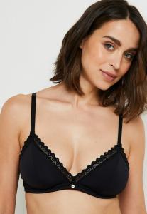 Треугольный бюстгальтер ROUGEGORGE, черный