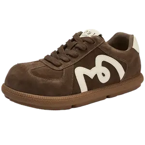 JOSINY Низкие немецкие армейские кроссовки женские коричневые, цвет Brown