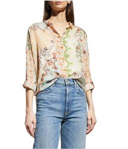 Блузка женская Johnny Was, мультиколор
