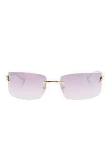 Солнцезащитные очки Panthère De Cartier Cartier Eyewear, золотой