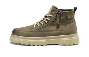 HLA Мартин Боутс мужские черные, хаки, цвет Khaki