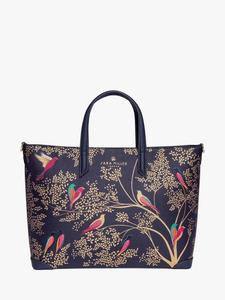 Средняя сумка-шоппер Sara Miller, Smokey BlueBirds