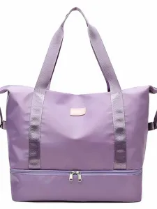 Сумка-бостон, ручная кладь, дорожная сумка Doux Belle, цвет Purple