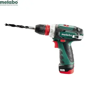 Дрель электрическая Metabo PowerMaxx BS Quick Classic, 10,8 В