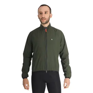 Мужской велосипедный дождевик Pandera Tsunami, темно-зеленый