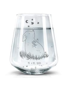 Стакан для питья свиньи удачи без слов в прозрачном виде Mr. & Mrs. Panda