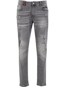 Джинсы 2Y Studios серого цвета с потертостями 2Y Studios