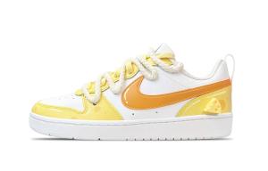 Кроссовки Nike Court Borough Skateboarding Shoes Women's Low-top Orange, цвет Lemon