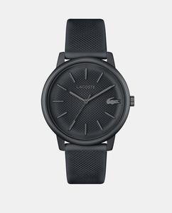 Lacoste 12.12 Move 2011242 Черные силиконовые мужские часы Lacoste, черный