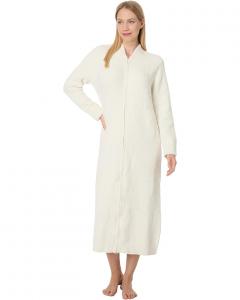 Женский халат для отдыха Barefoot Dreams Cozychic Full Zip V-Neck, Cream