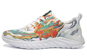 Кроссовки мужские низкие Big White/оранжево-красные Peak