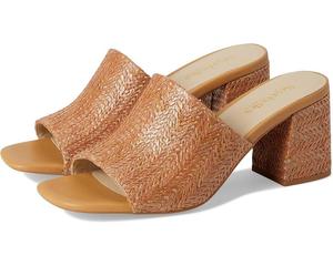 Туфли Seychelles Adapt Tan Raffia Slip On Square Toe Block Heel ZAP426 Seychelles, коричневый