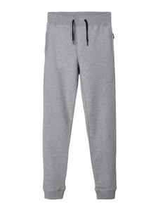 Зауженные брюки Name It, пятнистый серый