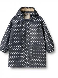 Куртка-дождевик Finley черно-кремового цвета Wheat