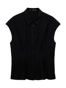 Блуза MANGO PIN, черный