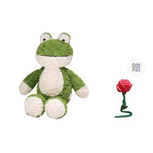 Коллекционная плюшевая кукла Bear Bunny высотой 55 см Doudou Beibei, зеленый