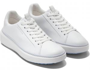 Кроссовки Cole Haan GrandPro Topspin Golf, цвет Optic White/Heather/Optic White