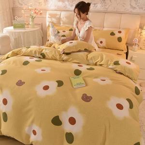 LUOLAI HOME Комплект постельного белья 1,5 м: пододеяльник 180×220 см