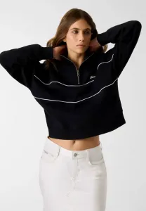 Толстовка с полузастежкой-молнией Guess Jeans, Schwarz