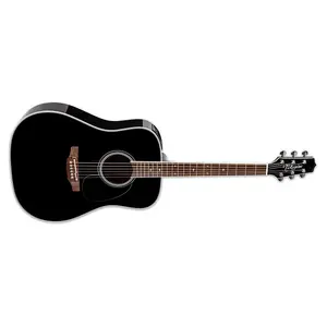 Акустико-электрогитара Takamine FT341, глянцевый черный + чехол, абсолютно новая FT 341