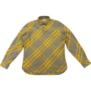 Мужская рубашка, разноцветные, с лацканами, средней расцветки, другие Burberry, мультиколор