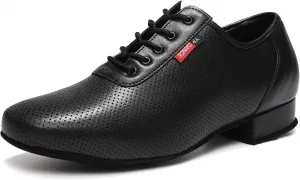 Мужские бальные туфли для танго, вальса, латины, свинга, бачаты, социальных сальсы с замшевой подошвой VCIXXVCE