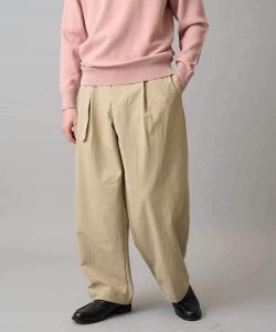 Легкие в уходе, пригодные для машинной стирки, не образующие катышков, эластичные широкие брюки-чинос с поясом Avv, цвет Beige