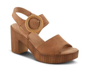 Сандалии на платформе Spring Step Gamona, темно-коричневый