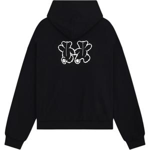 Толстовка Teddy Twins WE11DONE, черная