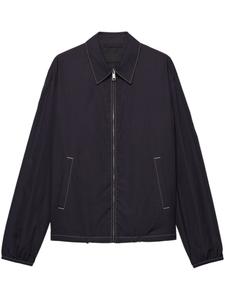 Куртка на молнии Prada, синий