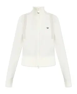 Толстовка с аппликацией в форме логотипа. Adidas Originals, бежевый