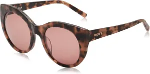 Женские солнцезащитные очки DKNY DK517s "Кошачий глаз", Mink Tortoise