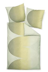 Постельное белье Janine зеленый, карри-желтый, оливково-зеленый, 135/200 см