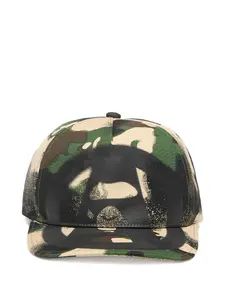 Бейсболка с камуфляжным принтом A Bathing Ape, зеленый