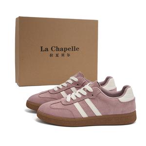 La Chapelle Женские устойчивые к истиранию низкие скейтбордские кеды Cherry Blossom Pink, цвет Cherry Blossom Pink