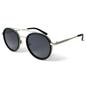 Солнцезащитные очки Arizona серебристо-черно-серые с поляризацией Binocle Eyewear