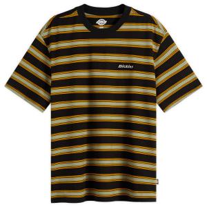 Футболка в полоску York Dickies, черный