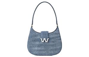 Александр Ванг Легаси Хобо Джинсовая Сумка Маленькая Винтажная Светло-Индиго