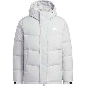 Adidas Пуховик и пальто унисекс серый