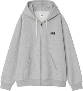 Толстовка унисекс для взрослых HELLY HANSEN HM32570 с логотипом HH и застежкой-молнией, серый