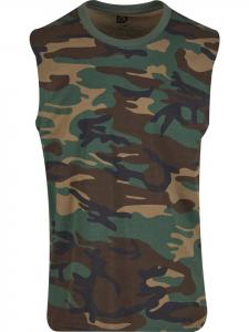 Футболка Brandit, цвет woodland