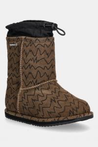 Детские замшевые зимние ботинки Brumby Beat Emu Australia, коричневый