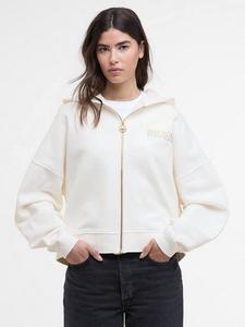 Уютный худи International Lana с молнией Barbour, Off White