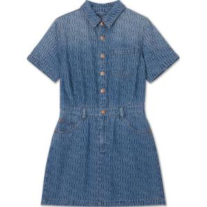 Levis Левис Платья с коротким рукавом Женские Темно-синий