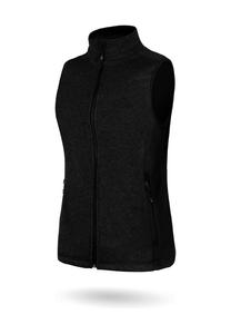 Женский вязаный жилет «Кашечеван» normani, черный