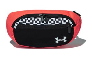 Under Armour Полиэстеровый поясной рюкзак унисекс красно-черный