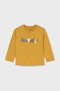 Хлопковая водолазка Mayoral, желтый